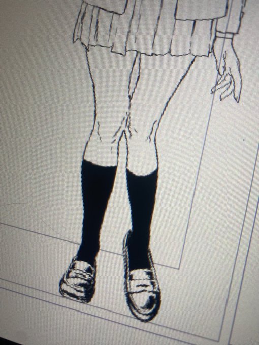 良い膝描けた… 