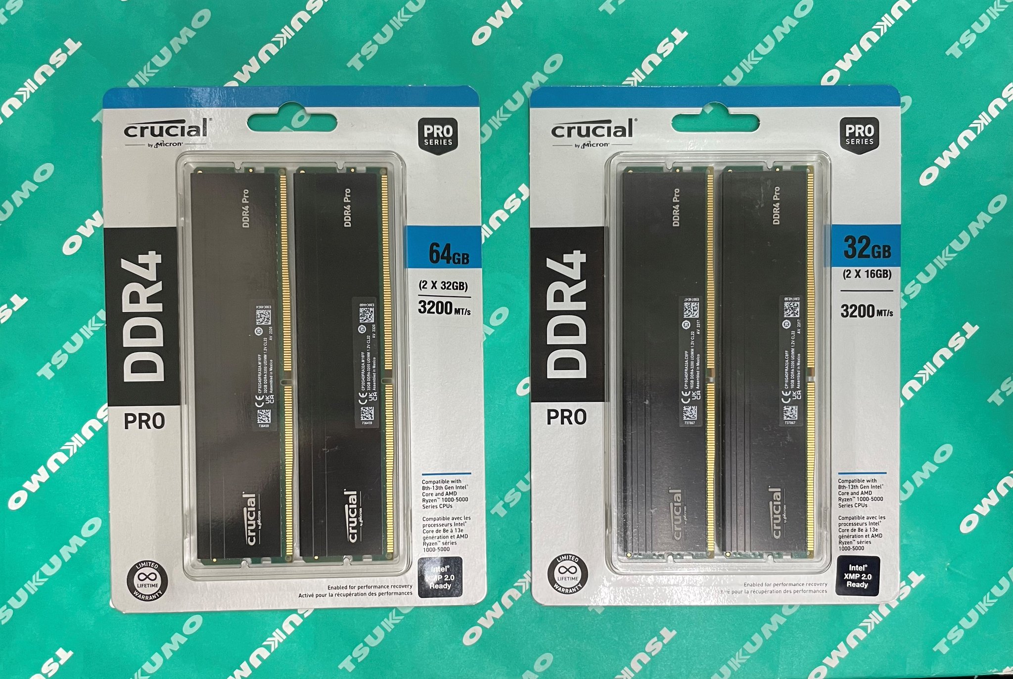 デスクトップPC メモリ DDR4 32GB （16GB×2）ヒートシンク付き✨ 限定数のみ デスクトップPC メモリ DDR4 32GB （16GB×2