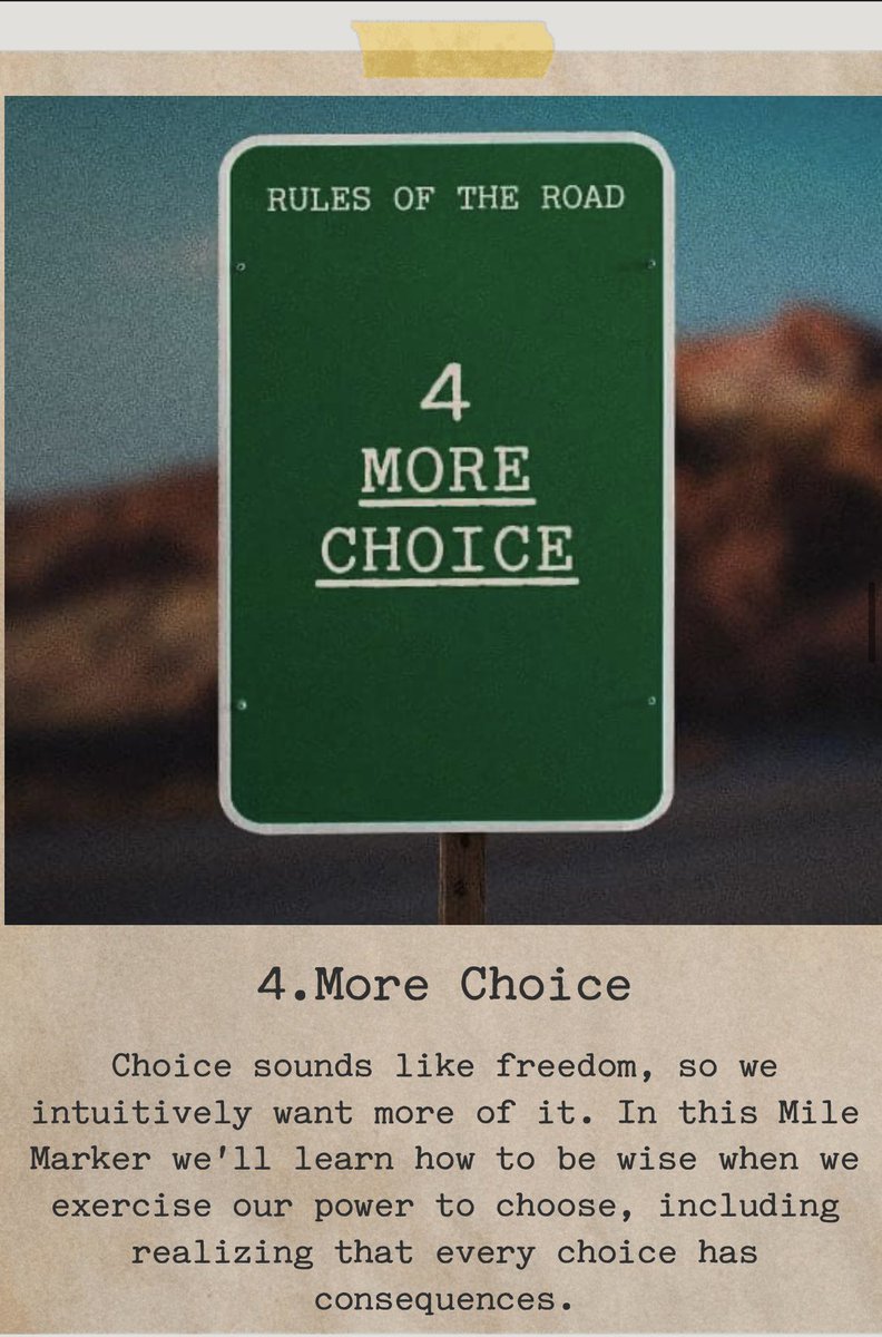 Road to Transformation: More Choice. On a daily we are gifted with choices, what path we choose is on us. When making those choices think: These choices need to align the “who i am” with the “who i want to be”<a href="/deannagualtieri/">Deanna Gualtieri</a> <a href="/GioDiLuccaZ/">Giovanni Di Lucca Zuleta</a> <a href="/LifeAtATT/">Life at AT&T</a> <a href="/TonySmith4Sales/">Tony Smith</a> <a href="/McConaughey/">Matthew McConaughey</a>