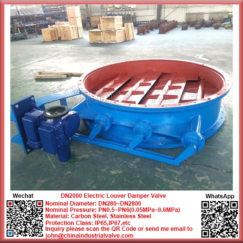 JohnLee05766707's tweet image. #Damper #DamperValve #ElectricDamper DN2000 AC380V 60Hz, IP67, #HAVCButterflyValve #LouverDamperValve #VentilationButterflyValve #LouverButterflyValve #AirDamper #ElectricVentilation #MotorizedDamper WhatsApp/SKype/Line:+86-15369451698 Email:john@chinaIndustrialValve.com