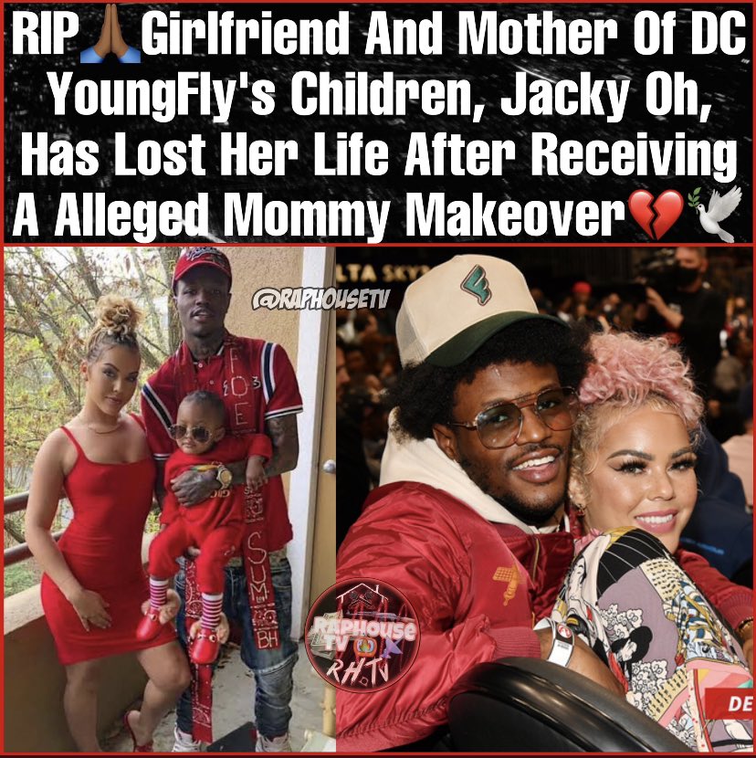 RIP Jacky Oh! 🕊️🙏🏾 So sad… Condolences to DC, the kids and rear of the family.