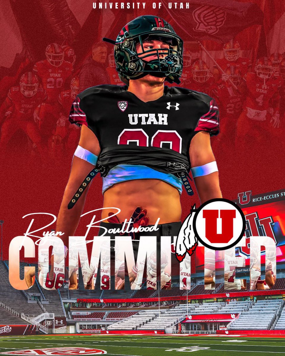 Ryan Boultwood (@rboultwood) on Twitter photo So grateful to announce my commitment to the University of Utah. I’m thankful for <a href="/DamienFootball_/">Damien Spartan Football</a> for giving me the chance to develop and make it to the next level.Thank you to all my friends and family supporting me all the way! Go Utes! <a href="/Utah_Football/">Utah Football</a> <a href="/FWhittinghamJr/">Fred Whittingham Jr.</a> So grateful to announce my commitment to the University of Utah. I’m thankful for <a href="/DamienFootball_/">Damien Spartan Football</a> for giving me the chance to develop and make it to the next level.Thank you to all my friends and family supporting me all the way! Go Utes! <a href="/Utah_Football/">Utah Football</a> <a href="/FWhittinghamJr/">Fred Whittingham Jr.</a>