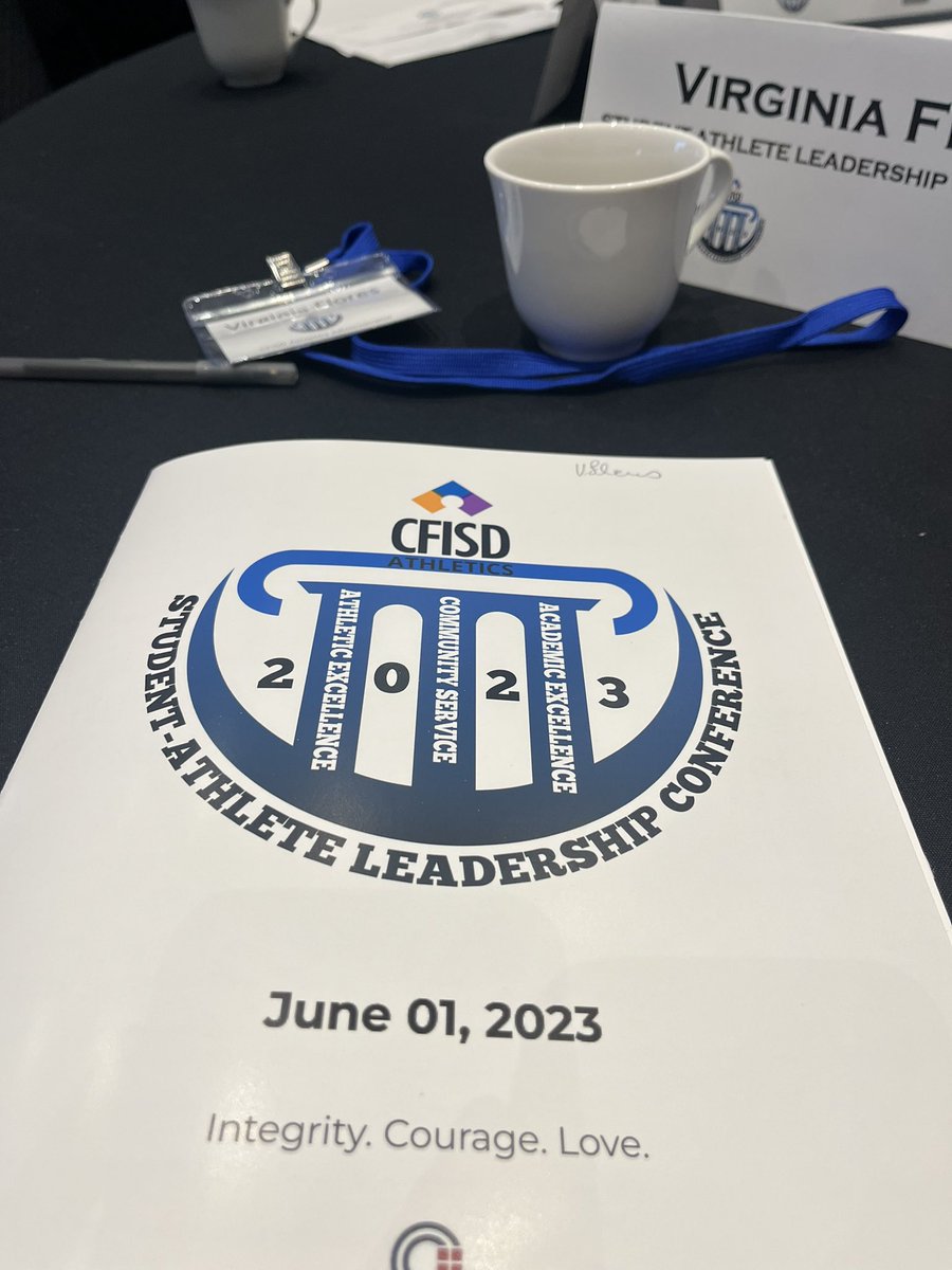 Best day of the year! Our <a href="/CFISDAthletics/">CFISDAthletics</a> SALT Conference doubled in size this yr! What a tremendous group of athletes, community leaders, coaches, &amp; speakers! Special thanks to <a href="/CaldwellCos/">Caldwell Companies</a> for their support! <a href="/CoachAment/">Charles Ament</a> &amp; Kirby Beck organized a spectacular day for all!
