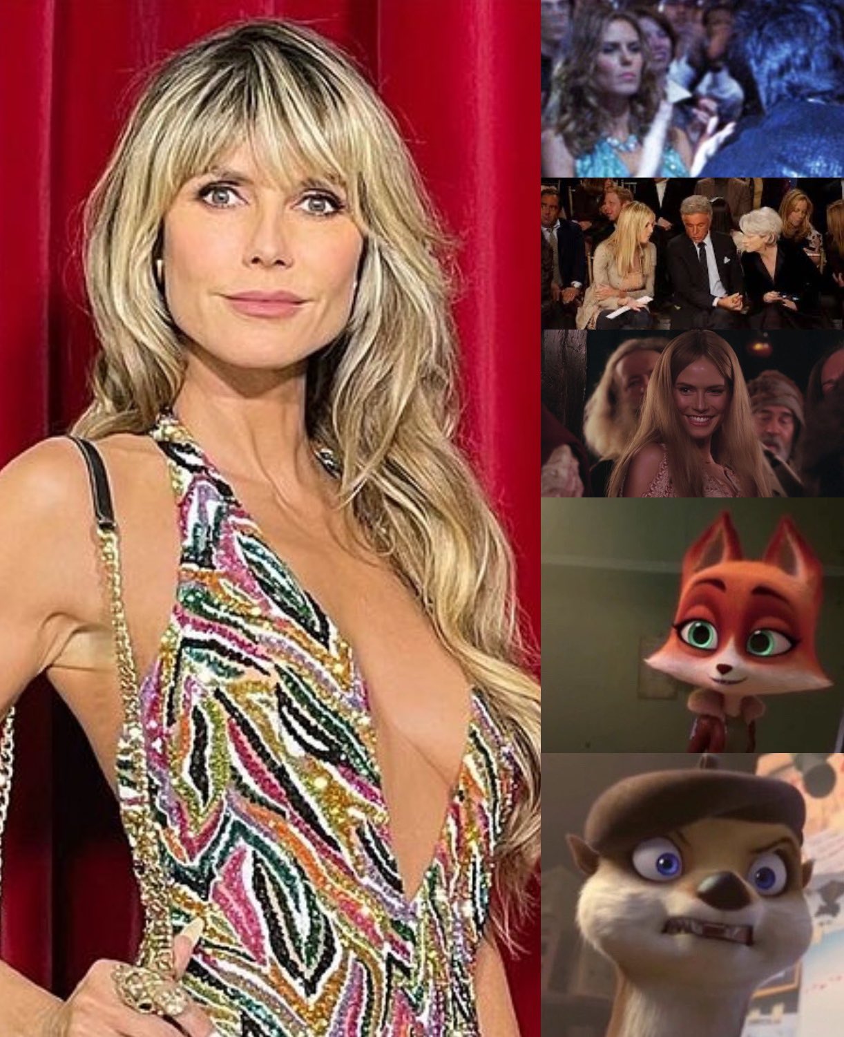 Jake with the Ob on X Happy 50th Birthday to Heidi Klum The model television host producer businesswoman and actress who played herself in Zoolander and The Devil Wears Prada Brumhilda in