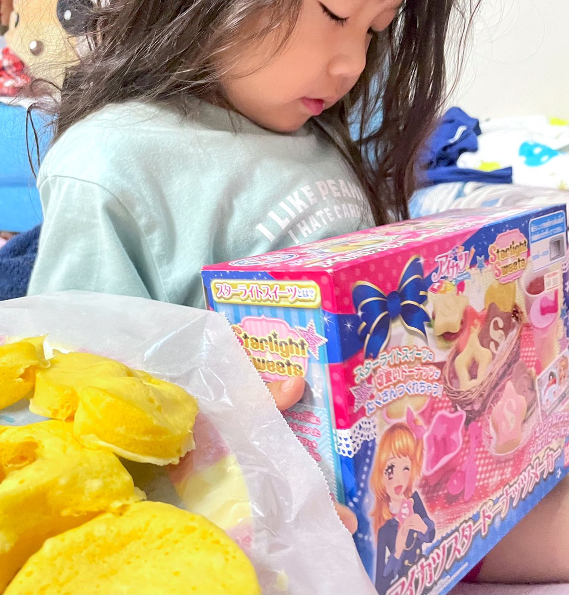(1850) 未開封 アイカツ スターライトドーナツアクセ 大空あかり 嫁さんと娘がなにか作ってるな〜と思ったら昔買ったｱｲｶﾂのﾄﾞｰﾅﾂﾒｰｶｰで