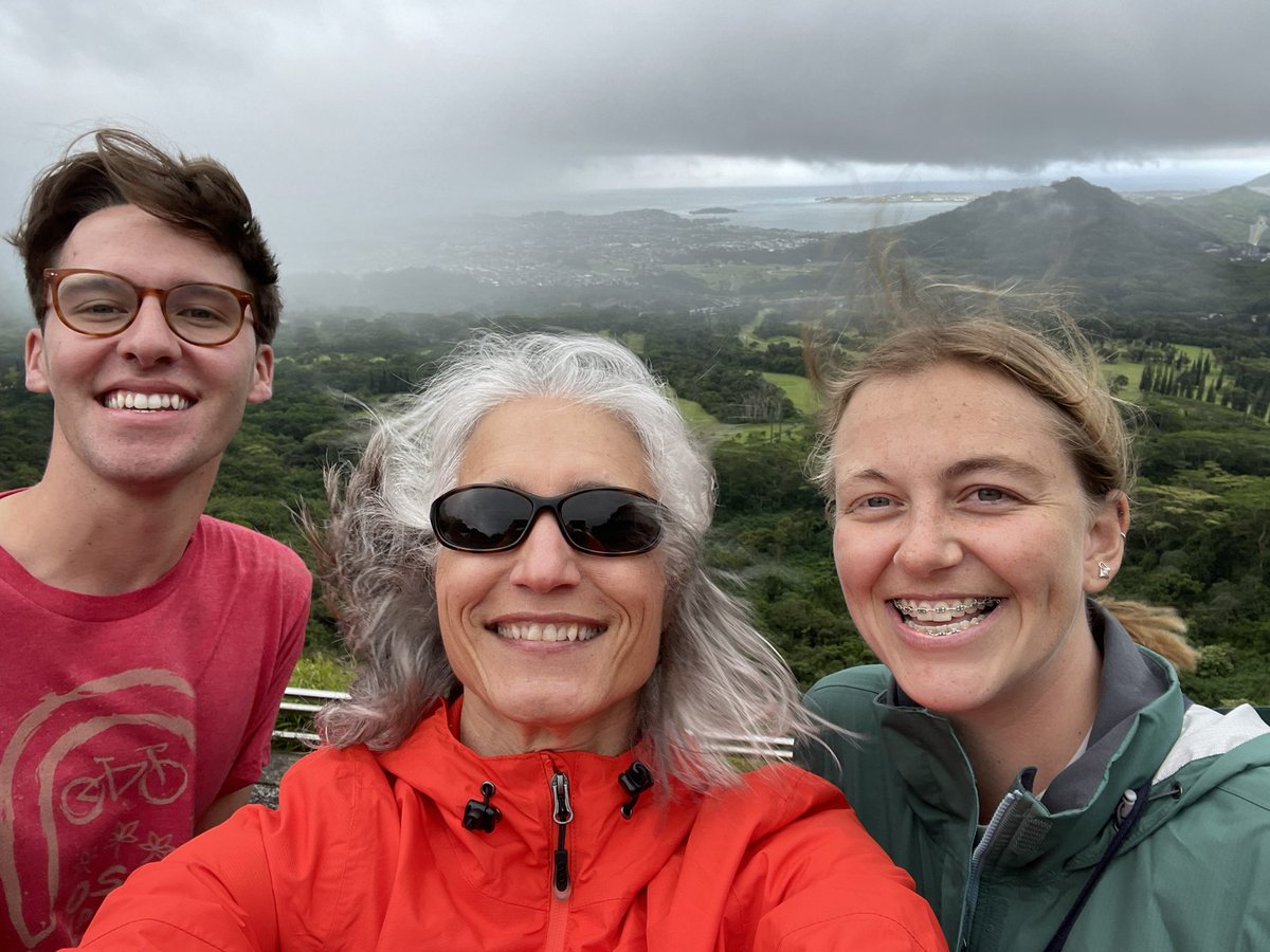 Arrived in Hawaii for the next phase of our coral bleaching research. View from Pali Lookout. <a href="/osuearthscience/">The Ohio State University School of Earth Sciences</a> <a href="/osuresearch/">Ohio State News – Research</a> <a href="/ToBoLab/">ToBo Lab</a> <a href="/himb_soest/">Hawai‘i Institute of Marine Biology</a>