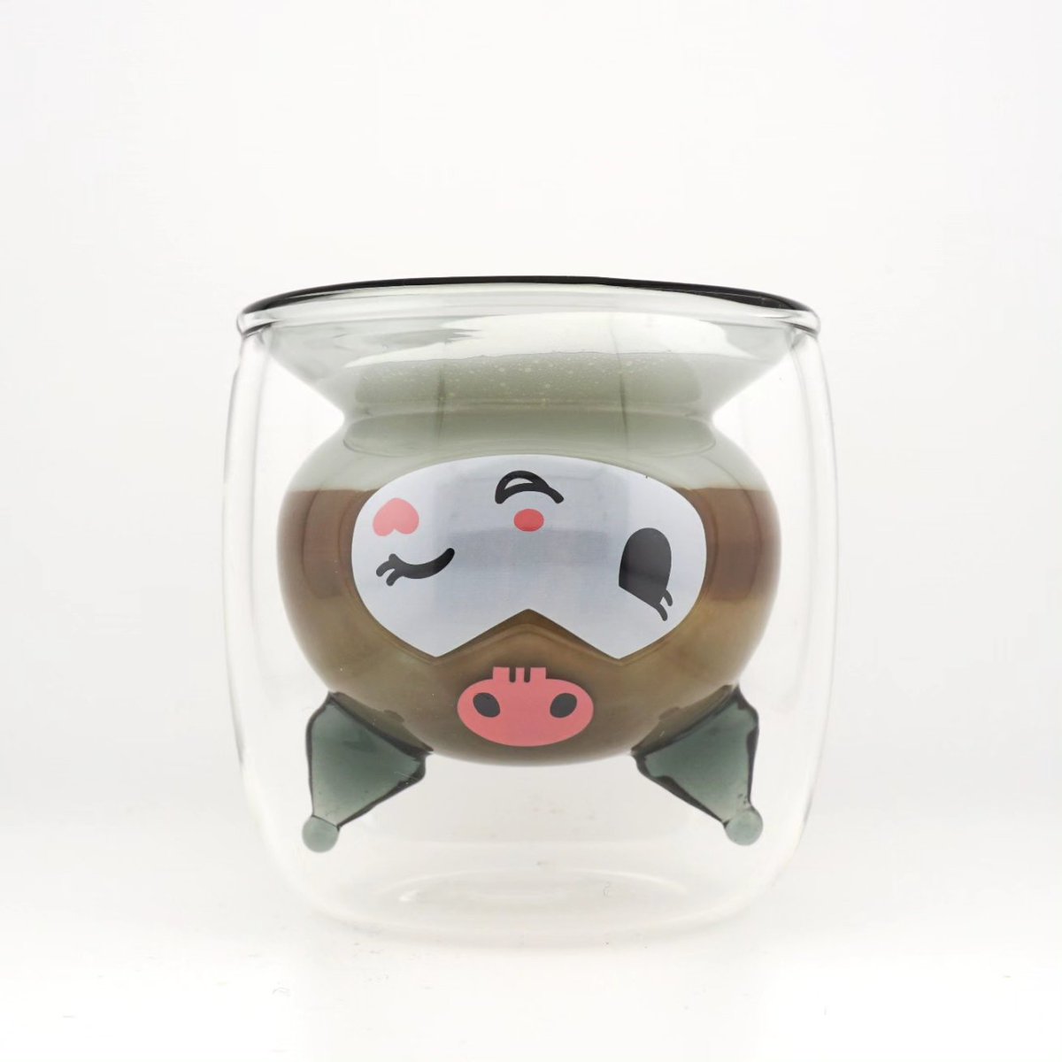 GOODGLAS_JAPAN's tweet photo. 「クロミ」グラスでカフェラテ♪
癒やされますね。
#クロミ #kuromi #グッドグラス #goodglas https://t.co/sJHXxMIxtU