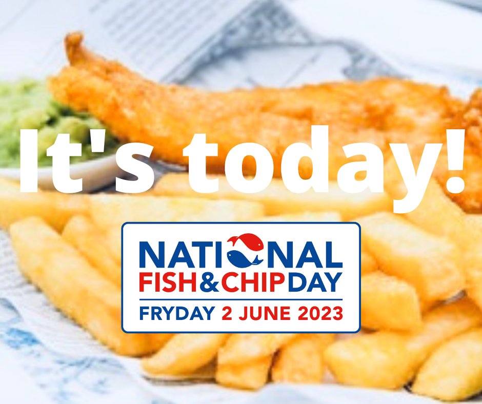 It's today!  The best day of the year!  Where will you be celebrating #nationalfishandchipday?
