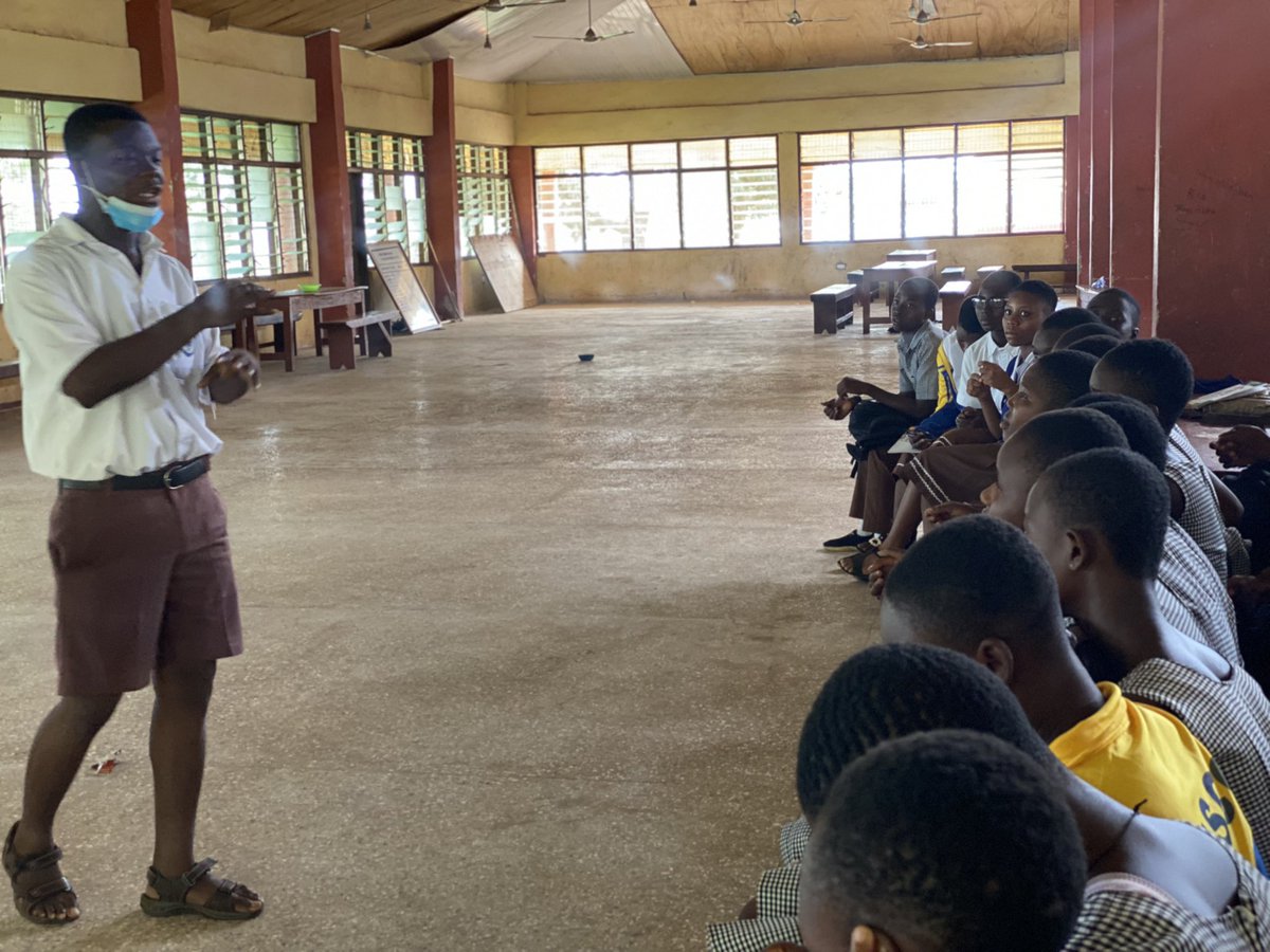 Our team and partner Total Life Enhancement Centre Ghana- TOLEC GH have begun the formation of Youth Against Drugs (YAD) Clubs.

Business Senior High School chapter of the YAD Club was inaugurated on Tuesday, 16th May, 2023. #NoToDrugsYesToLife