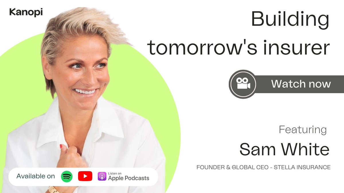 We're back with an absolute must-listen episode! 🔥 @SamWhiteCEO, Founder and CEO of Stella Insurance shares her inspirational, trail-blazing journey. Tune in to learn about how feminine insurance is levelling the playing field 🎙️ bit.ly/3N7Hogb #Empowerment #insurtech