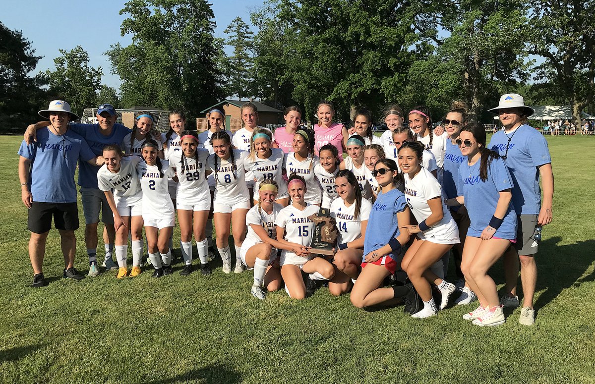 MIPrepZone's tweet photo. GIRLS SOCCER: Opportunistic @MarianSoccer shuts down @CK_athletics, 2-0, to win D2 district title >> https://t.co/hcimvCPXxD 

@marianathletics @CranbrookSchool https://t.co/yosBsqSWyz
