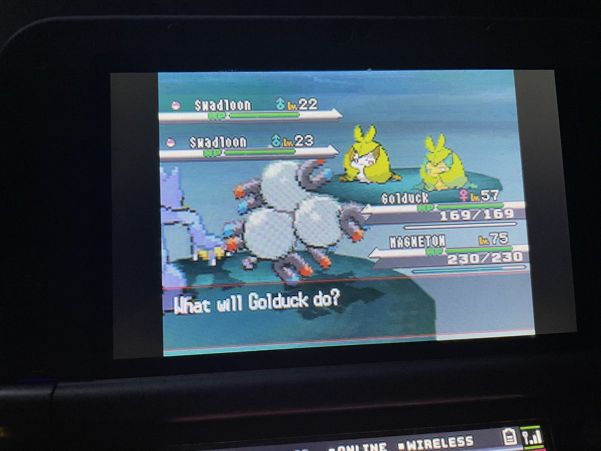 GlassTheDragon's tweet photo. Shiny Swadloon | 3282 REs https://t.co/cc6GkOtbRN