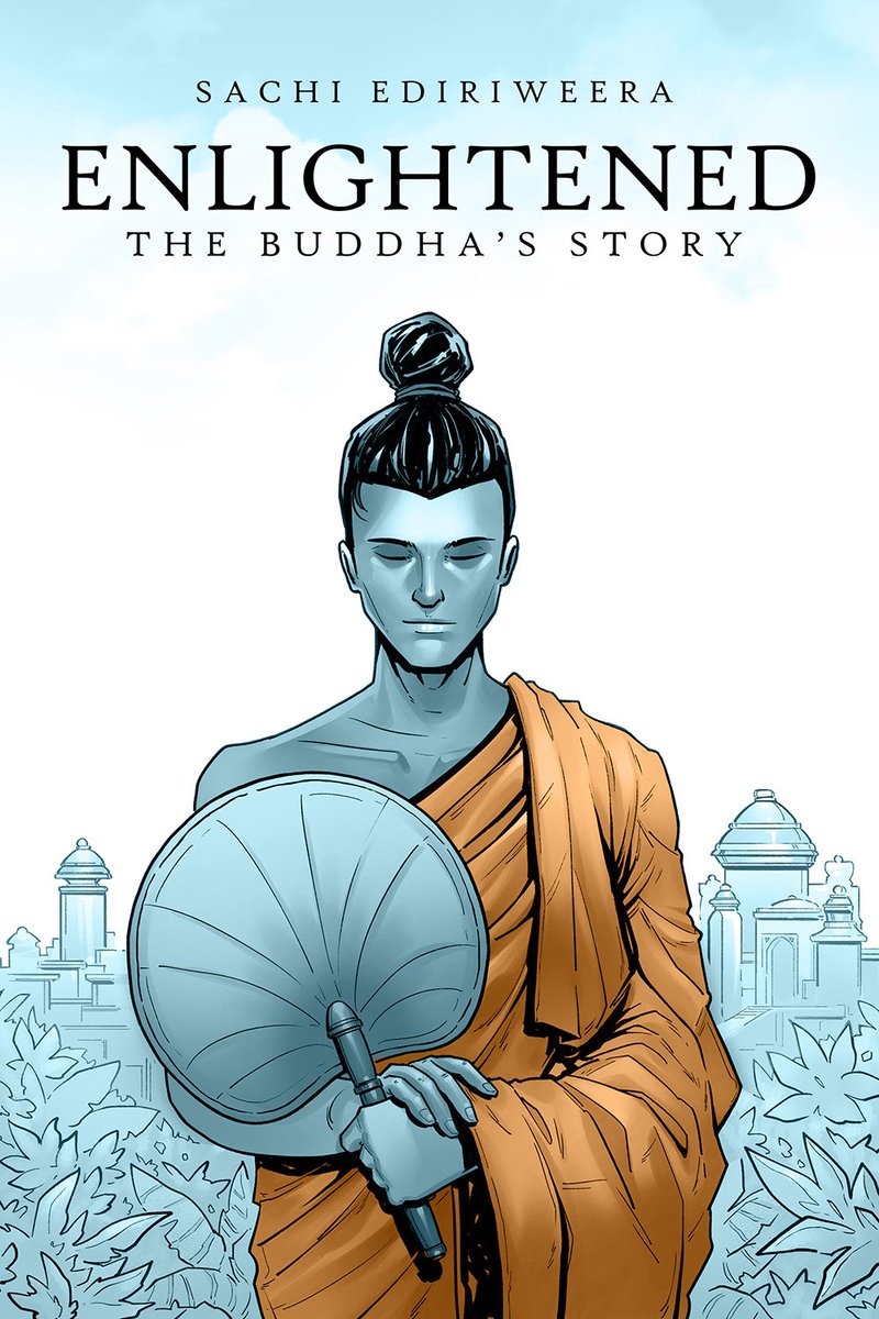 route345art's tweet photo. The pitch cover vs. the final book cover for 'Enlightened'. While most of the thematic elements and core story remained the same, the publisher's input helped elevate the story to an all-new level. I'm incredibly proud of this book. Can't wait for you to read it. https://t.co/k9uLJNCCgN