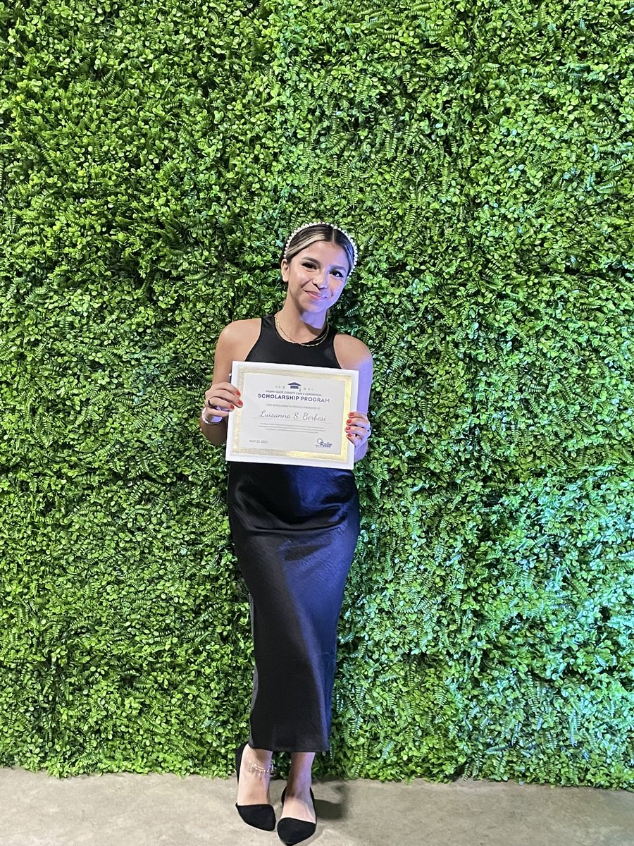 sas_west's tweet photo. Our student Storm is the proud recipient of the Miami Dade County Youth Fair &amp; Exposition Scholarship. We are very proud of all your hard work and dedication. Congrats! #letsgo #mssh #classof2023 #scholarship #thefair #bethere #changinglivesonestudentatatime @StdtSvcsMDCPS 💛🖤 https://t.co/j549Sp0hKv