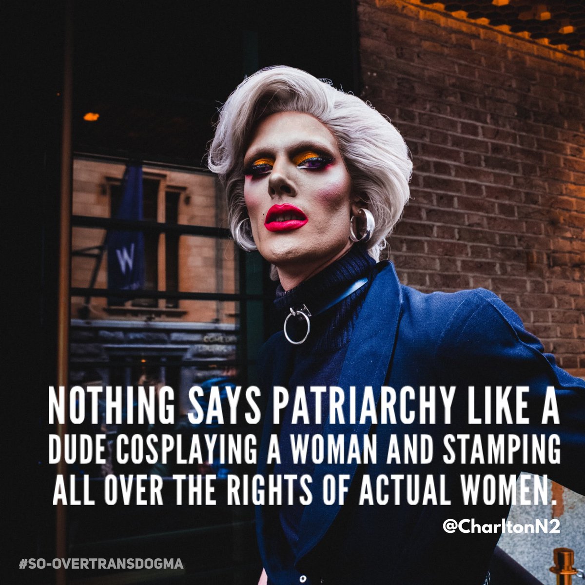 Art11111Tie's tweet image. The ultimate subjugation of women. #womanface #LGBWithoutTheT #LGBWithoutTheTQ