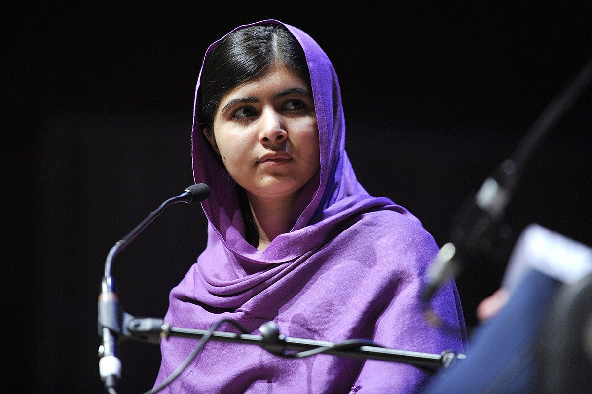 "I raise up my voice - not so that I can shout, but so that those without a voice can be heard. … We cannot all succeed when half of us are held back." Malala Yousafzai