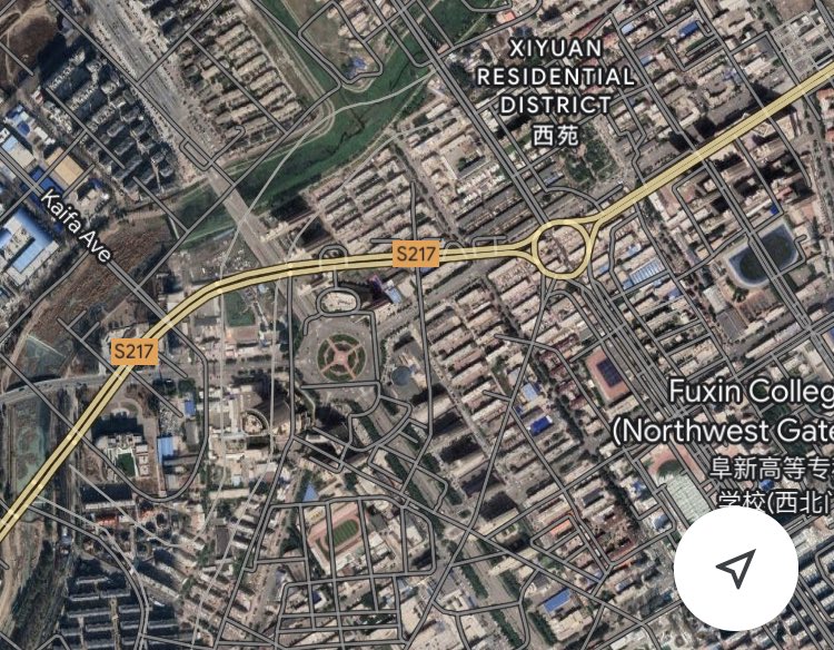 ExtremeWXMap's tweet photo. As a side note: @googlemaps road overlays are all offset by nearly half a kilometer throughout parts of China. This makes the overlays unusable, surely this can be fixed easily? https://t.co/jrwsJmVtlr