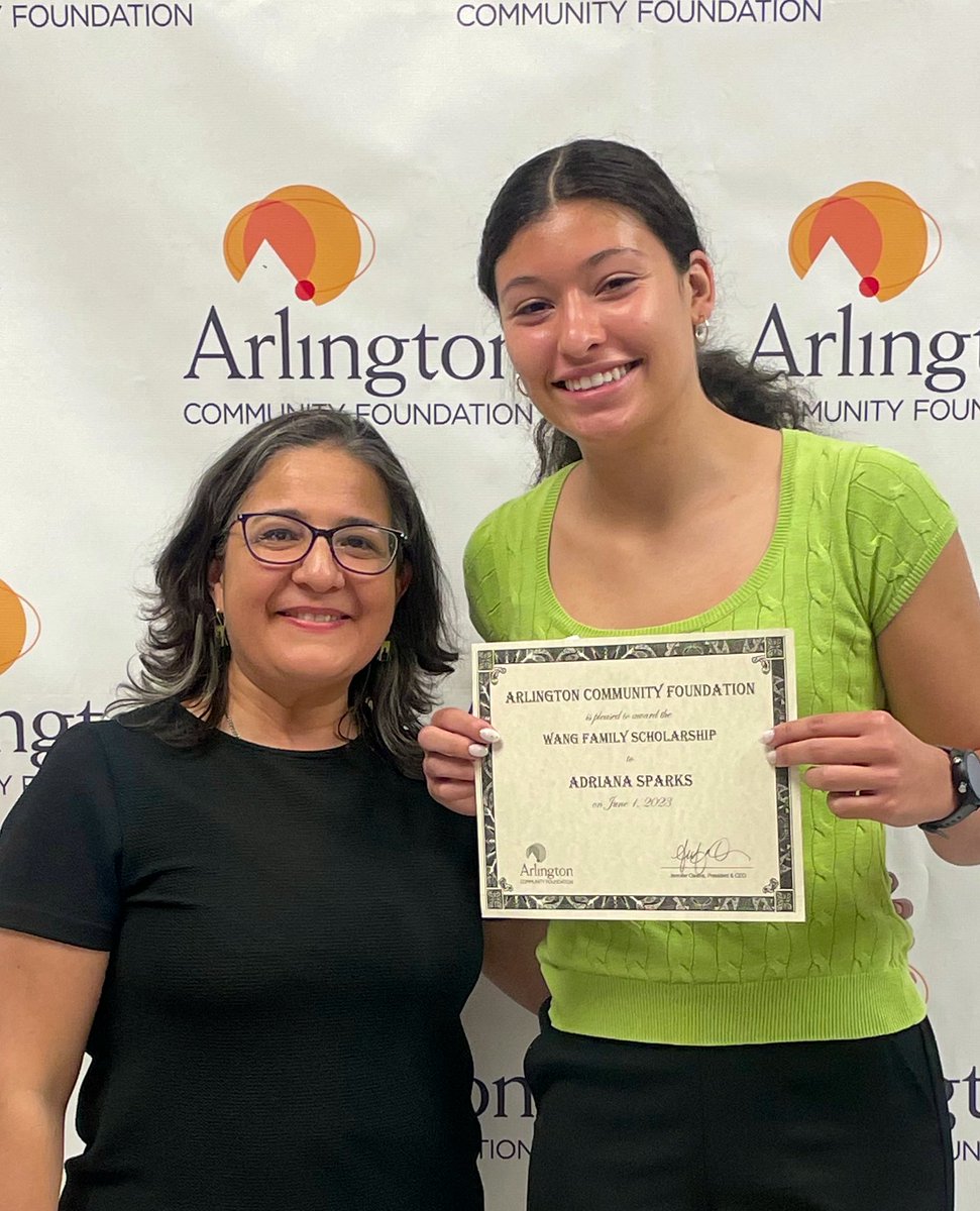 Gracias <a href="/Arlcf/">Arlington Community Foundation</a> for supporting our <a href="/APSCareerCenter/">Arlington Career Center</a> <a href="/AcademyArchers/">Archers Academy</a> <a href="/arlingtontechcc/">Arlington Tech</a> students pursuing their professional dreams. Celebrating your hard work chicos!! Great event tonight!! <a href="/SuptDuran/">Francisco Durán, Ed.D.</a> <a href="/dulceAPS/">Dulce Carrillo</a> <a href="/APSVirginia/">Arlington Public Schools</a> <a href="/DEI_APS/">Office of Diversity, Equity & Inclusion</a> <a href="/Margaretchungcc/">Margaret Chung</a> <a href="/MrDeRocco/">Frank DeRocco</a> <a href="/fannysparks16/">Fanny Sparks</a>