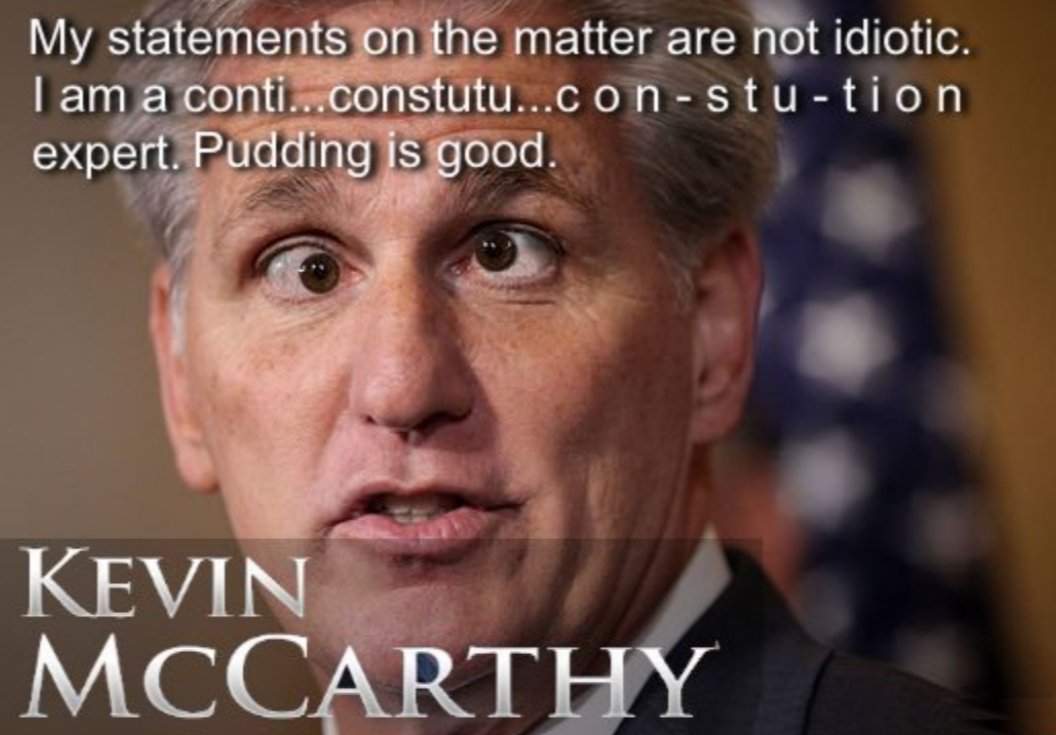 weezerjuice's tweet image. BYE KEVIN.
#REMOVEMCCARTHY