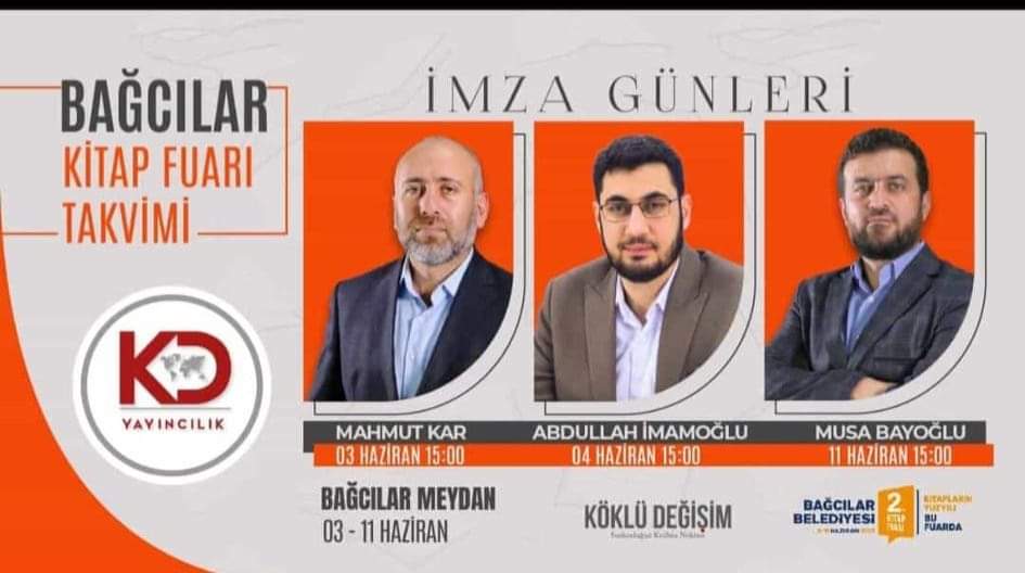 Bağcılar Kitap Fuarı'nda olacağız. Bekleriz...