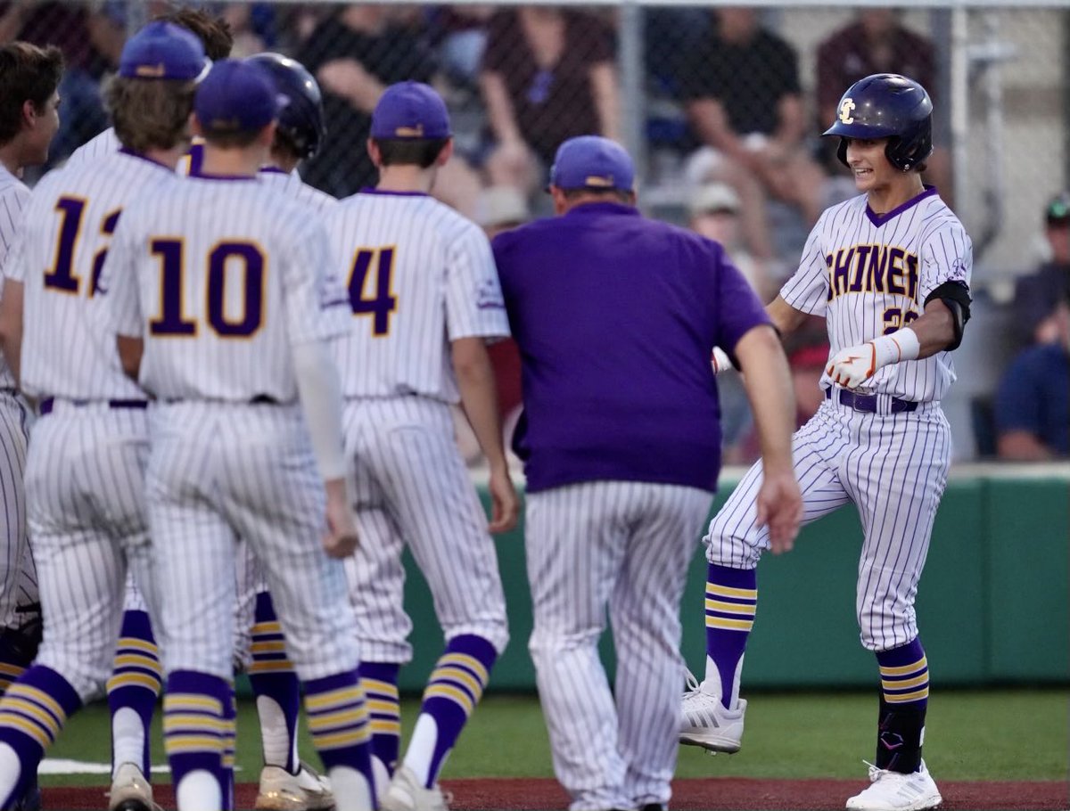 Mike Forman (@mikeforman21) on Twitter photo Shinerâs Landyn Pohler âŠ<a href="/LandynPohler/">Landyn Pohler</a>â© is met at home plate by his teammates after hitting a go-ahead home run in the Comanchesâ 5-2 win over Johnson City. âŠ<a href="/H_Esse/">Howard Esse</a>â© with the photo. Shinerâs Landyn Pohler âŠ<a href="/LandynPohler/">Landyn Pohler</a>â© is met at home plate by his teammates after hitting a go-ahead home run in the Comanchesâ 5-2 win over Johnson City. âŠ<a href="/H_Esse/">Howard Esse</a>â© with the photo.