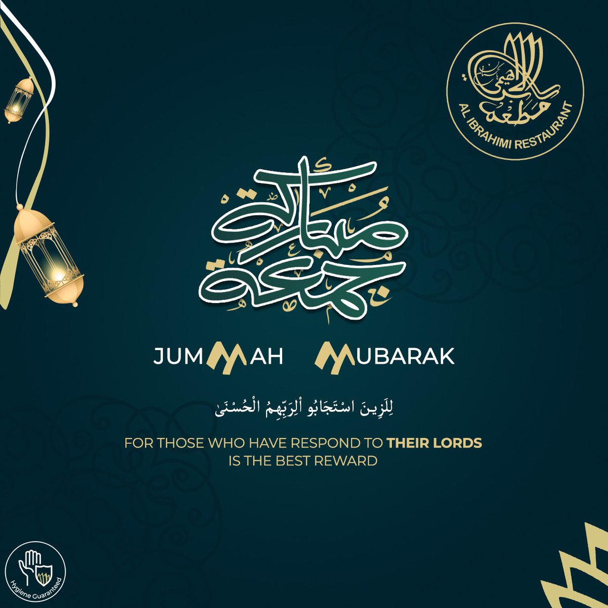 alibrahimipk's tweet photo. May the blessings of Jummah shine upon our path and guide us to success and happiness.

Jummah Mubarak!

#blessedfriday #jummahmubarak #alibrahimirestaurant #alibrahimigroup https://t.co/8slpt1ltlR