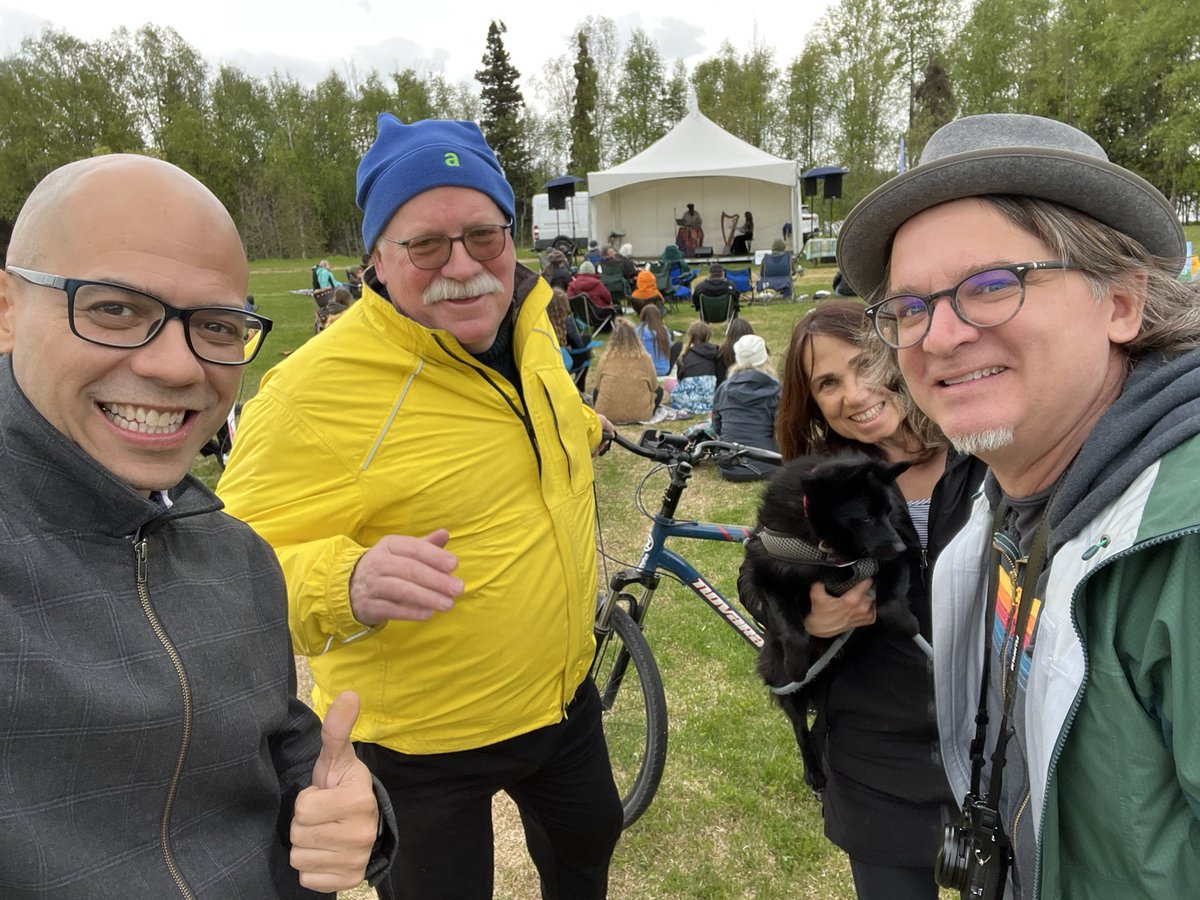 Hanging with the Concert Association, the Park Foundation, and district 5 constituents at the Summer Concert Series tonight at Goose Lake. #eastanchoragepride #artsinthepark #anchorageforward