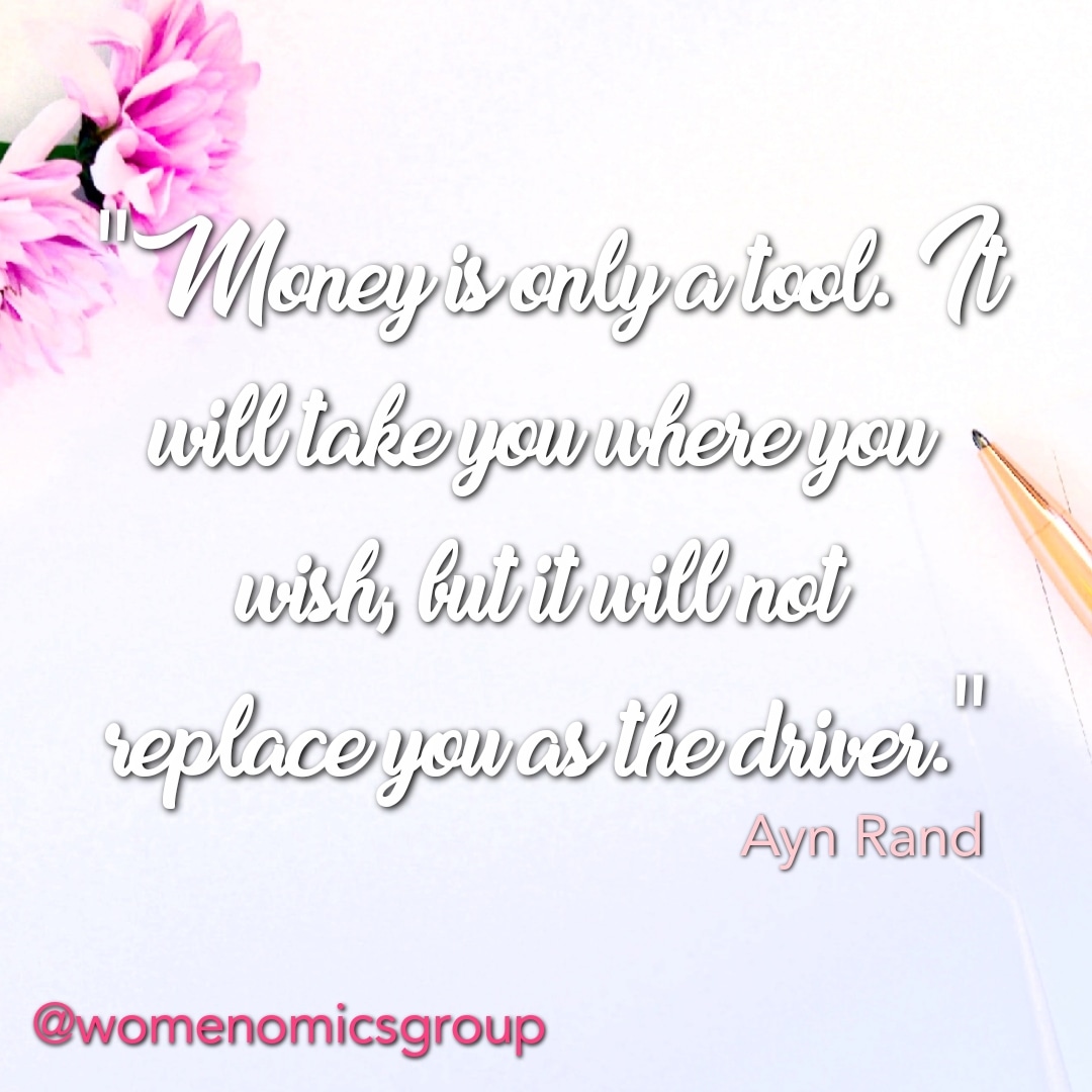 Money is an amazing tool.

However, it is so important to remember that is all that it is.

Keep in mind that money should not dictate our lives or drive our decisions.

#womenomics #changetheconversation #financialeducation #australianwomen #investlikeawoman #womeninmedicine