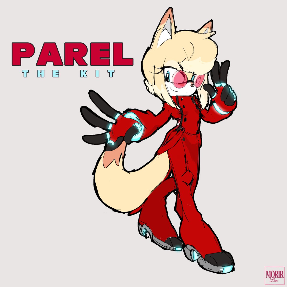 morirbun's tweet photo. Here she is! Her name is now Parel the Kit. I might make a couple modifications for her in the future, but I'm sticking to this ♥️

#sonicoc #sonicfc #SonicTheHedeghog #sonicau #au #mobian #conceptart #illustration #finaldesign
(Thread about Parel🔻) https://t.co/eZsRiSRlRj
