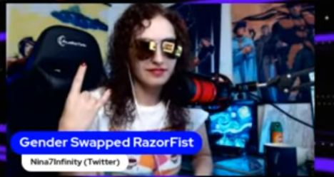 No Context RazörFist on Twitter: "Gender swapped Razorfist is played