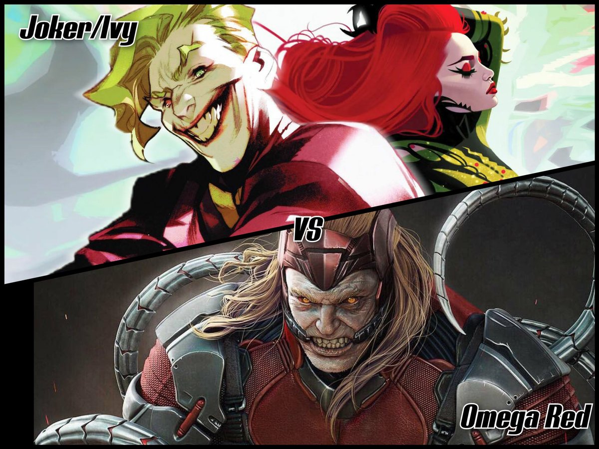 Joker/Poison Ivy vs. Omega Red
#DEATHBATTLE #whowouldwin