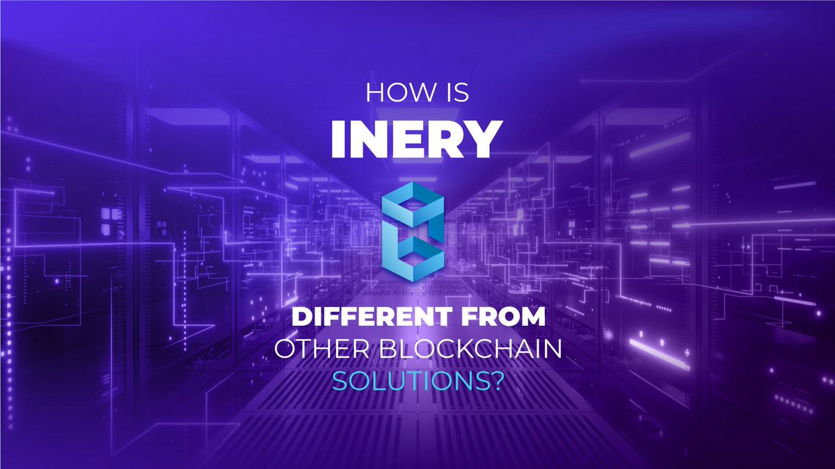 Gm and happy Friday, everyone! ☀️☕

Today we are going to answer one of the most important questions out there, and that is:

❓How is Inery different from other blockchain solutions?

So,  buckle up and prepare for a thread! ⤵️