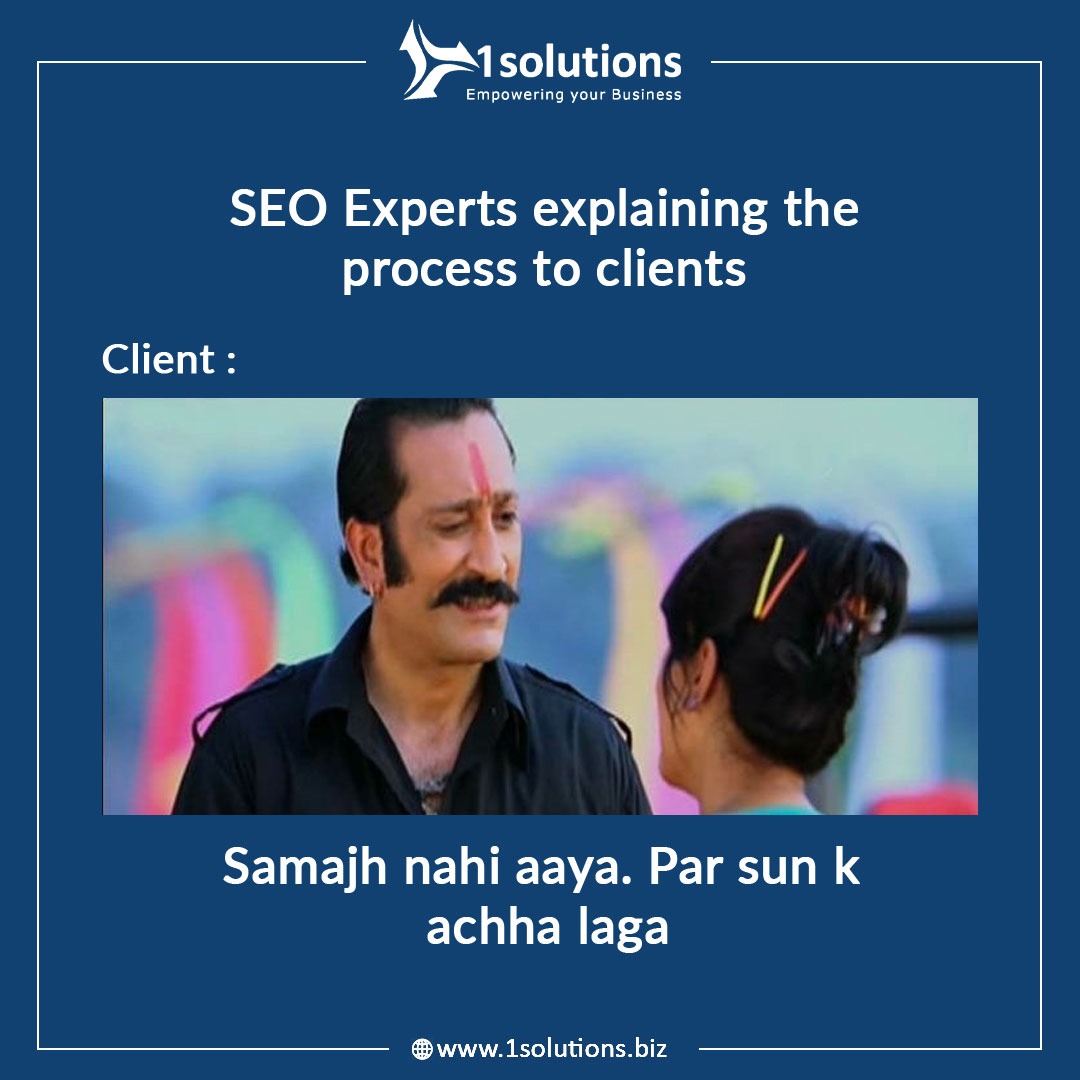 Our SEO wizards work their magic to boost your online presence. Don't worry about the technical terms – we'll make it easy to understand. Sit back, relax, and let's dive into the world of SEO together! 🌟😊 

#Fridaymeme #SEOMagic #1solutions