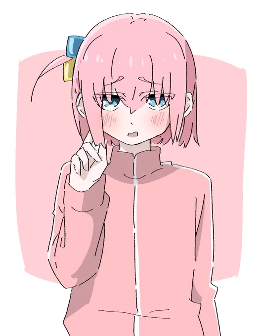 えへへ、似合ってますかね?  #ぼっち·ざ·ろっく #イラスト