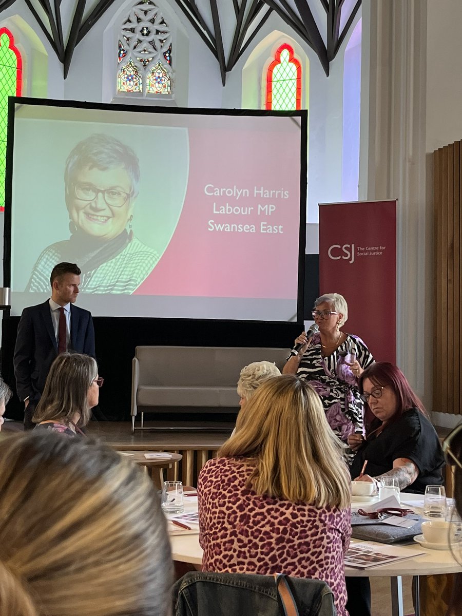 ‘There is nothing normal about poverty, it should never become normal, use your best resources, local voices to influence change’ @carolynharris24  @WeMindTheGapUK agree,we have amazing @AvowWrexham influencing local decisions & need to use @csjthinktank #biglisten #csjbiglisten