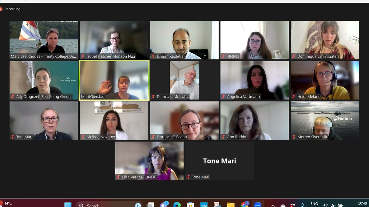 Today, we are attending the kick off meeting for our new #HorizonEurope project: C-FAARER. Looking forward to collaborating with partners from Norway, the Netherlands and Ireland. We'll be working on #community driven #businessmodels for #regenerative aquaculture.