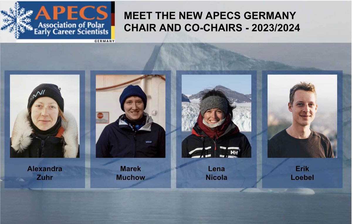 We're happy to announce our new leadership team 🎉🎉 with @zuhr_alexandra being the chair and <a href="/MarekMuchow/">Marek Muchow</a>, <a href="/lena_climate/">Lena Nicola</a> and <a href="/ErikLoebel/">Erik Loebel</a> as co-chairs.

We're looking forward to a new, exciting 2023/24 term. 👀🤩 Hope to see you around - online or in person.