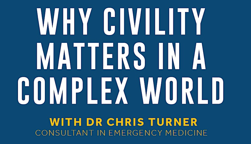 Over 400 HSC staff will hear Dr Chris Turner, UK Consultant in Emergency Medicine, discuss why civility matters in a complex world as part of the Civility Saves Lives Campaign. This campaign raises awareness of the impact of behaviour on performance.
More: bit.ly/3C5gG1E