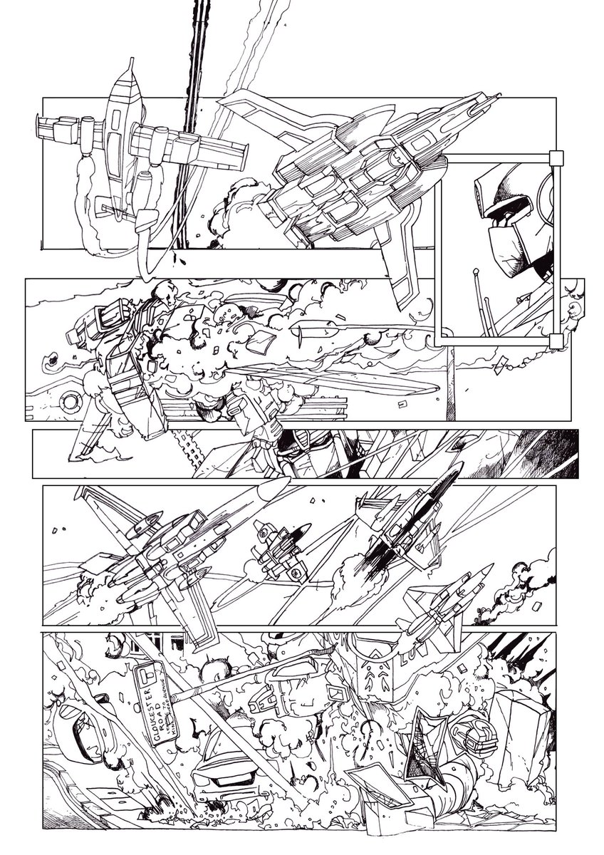 Hit by an art train, Transformers style!