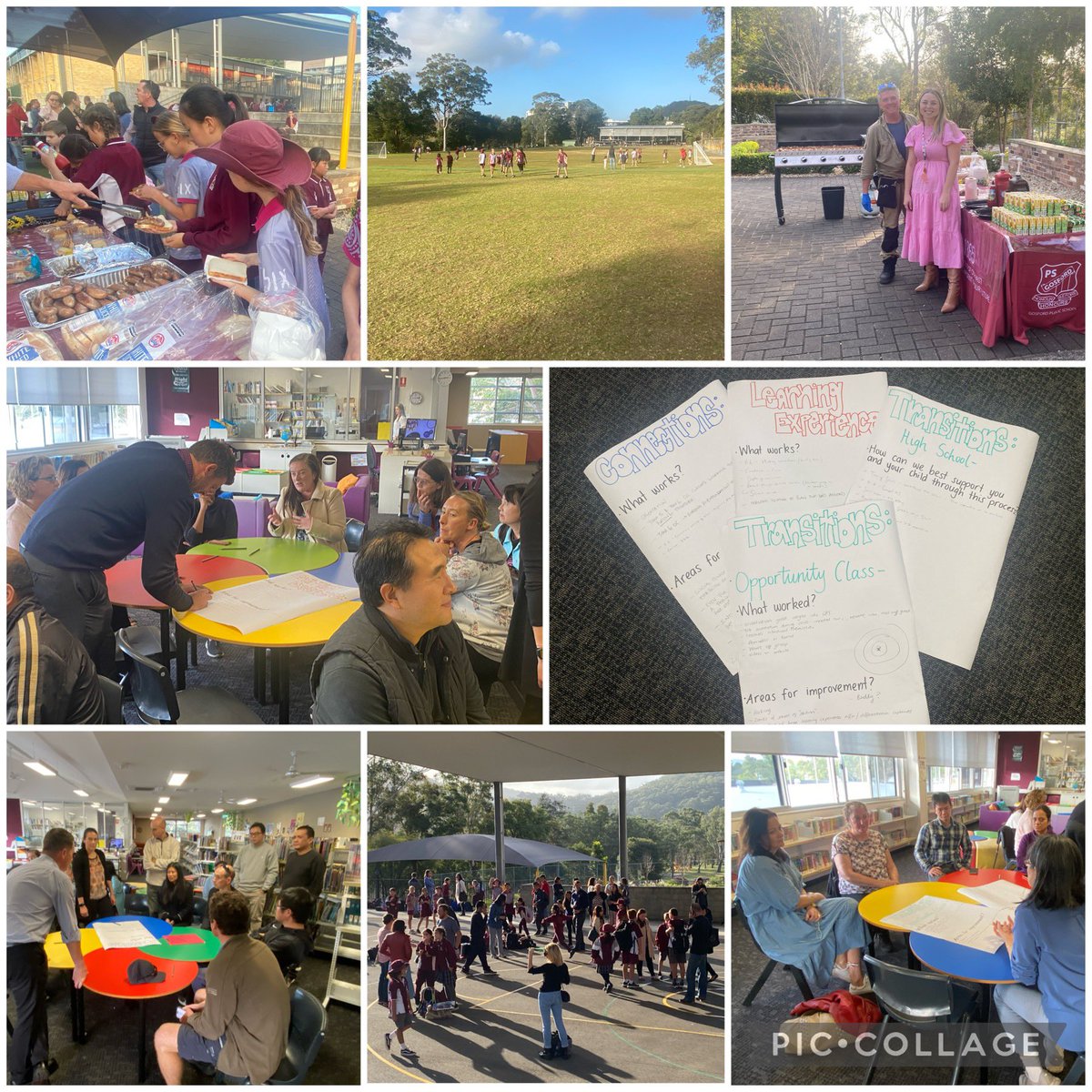 Evaluating strengths and opportunities for growth with regards to student and family connections, learning experiences and school transitions at our OC parent focus group and welcome BBQ. Great insights and a wonderful community event! #opportunityclass #HPGE #LoveWhereYouLearn