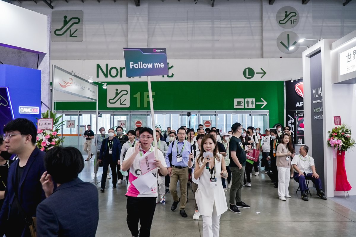 computex_taipei's tweet image. Thank you all for joining our unforgettable guided tours at #COMPUTEX2023/ #InnoVEX! From Aotter Girls #้ป็บๅฐๅฅณ to Dr. J Class #ๆฒๅ็งๆๆๅฎค, TechTeller's Afra #็งๆ่ชช, Rebecca Wu and Lisa Chen, your presence made it truly special. ๐
#GuidedTours
