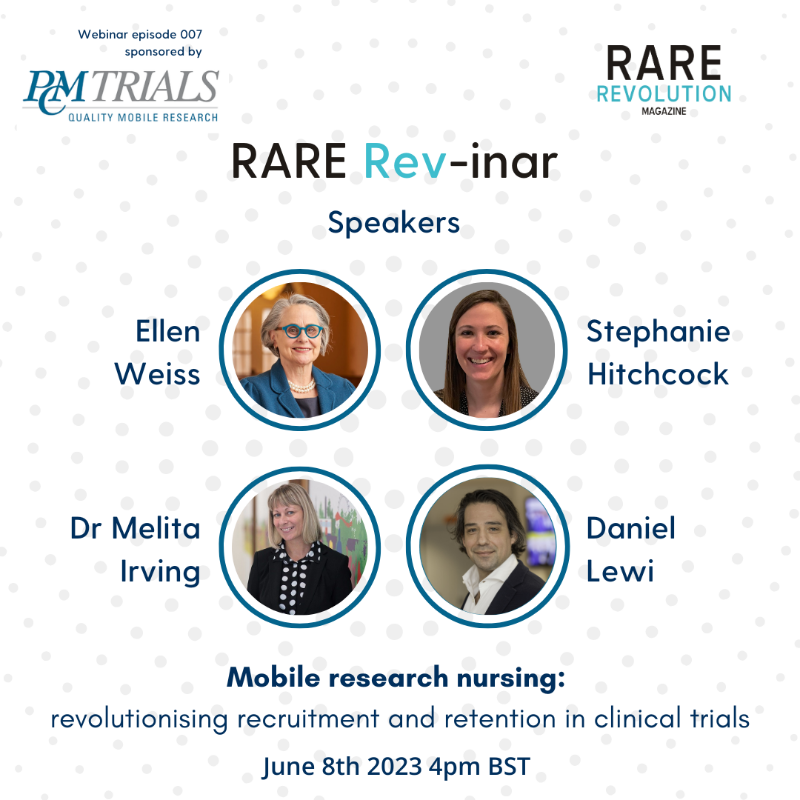 Join our expert panel for our next RARE REV-inar as we ask : “ Does a #decentralised trial with a home nursing element make a difference to trial success and adherence to protocols?” Register for free now: 
bit.ly/PCM-RARE-REVin… 
 #DecentralisedTrial #ClinicalTrial #Research