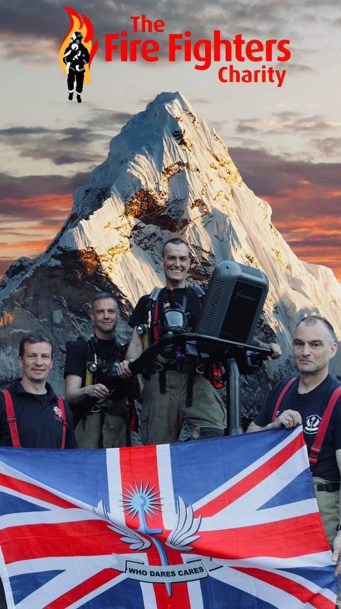 A team of Firefighters from Eastbourne Fire Station are gearing up to take part in the 'Everest Stairmaster Challenge' 07:00-18:00 in the Western Lawns, Eastbourne, 3rd June.

They are raising funds for: firefighterscharity.org.uk &amp; who-dare-cares.com