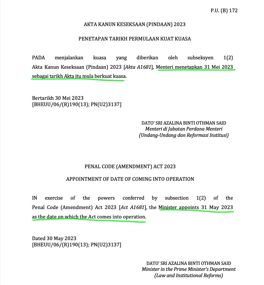renchung's tweet image. The anti-stalking law is now in operation (as of 31 May 2023) in Malaysia.

If you are being stalked (e.g. someone following you around, contacting you repeatedly - and making you scared), you can get help from @PDRMsia.

Please help spread the word!