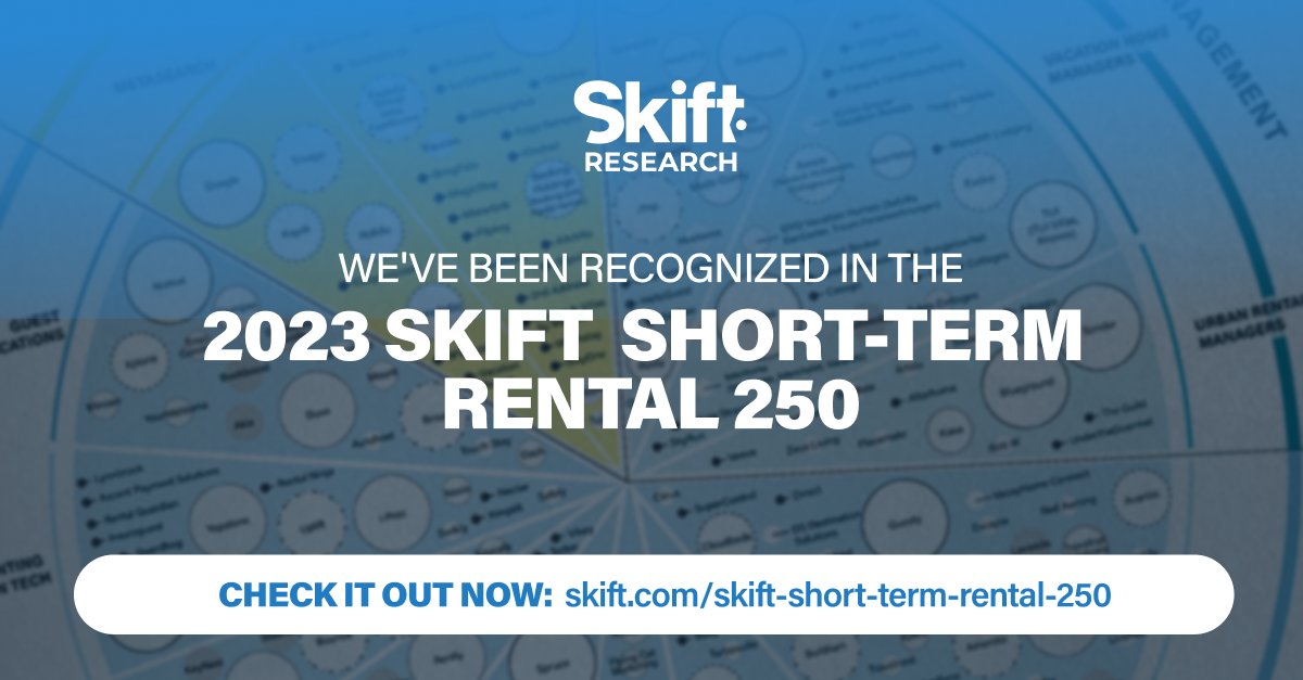 We got featured in the Skift Short-Term Rental 250: Mapping the Rental Vendor Ecosystem! Proud to be among the 250 most influential companies that are at the forefront of shaping the short-term rental industry. 🚀🚀🚀
Read more: skift.com/skift-short-te…
#skift #sleepwithbobw