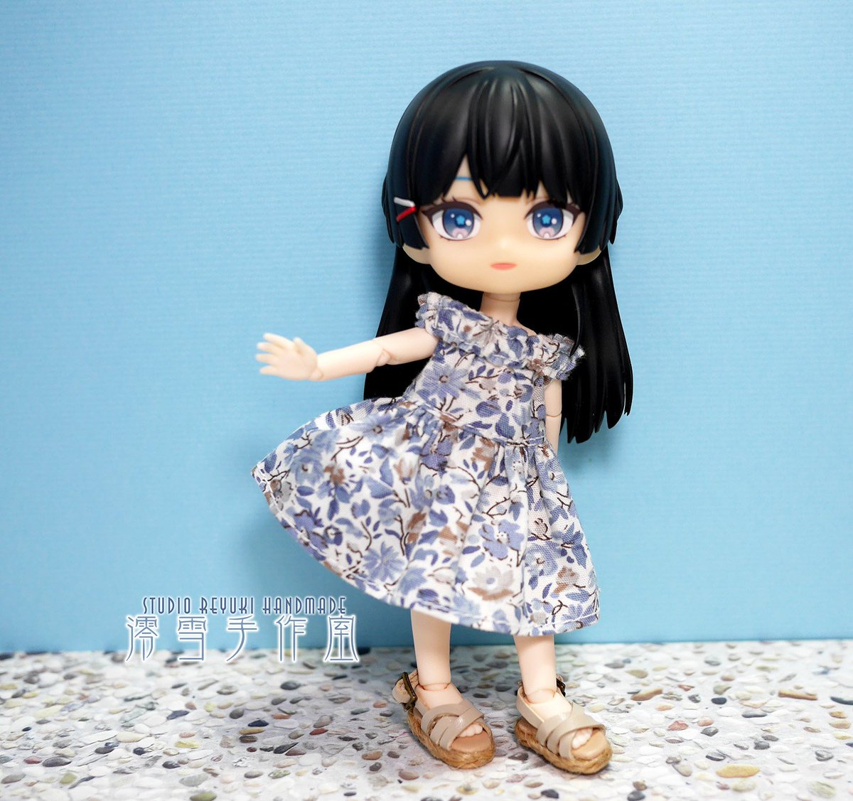 studioreyuki's tweet photo. 夏にオフショルドレスを

#オビツろいど 
#ねんどろいどどーる 
#オビツ11 https://t.co/8kKYRYeoKy