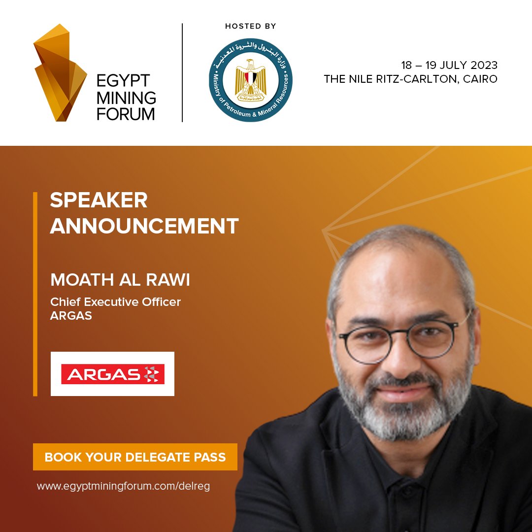 Moath Al Rawi, Chief Executive Officer at @ARGAS will be part of the speaker line-up in the Transforming Mining Operations from Conventional to Futuristic Smart Mining Hubs panel discussions.

bit.ly/3MQux21. 

#SmartMining #Technology