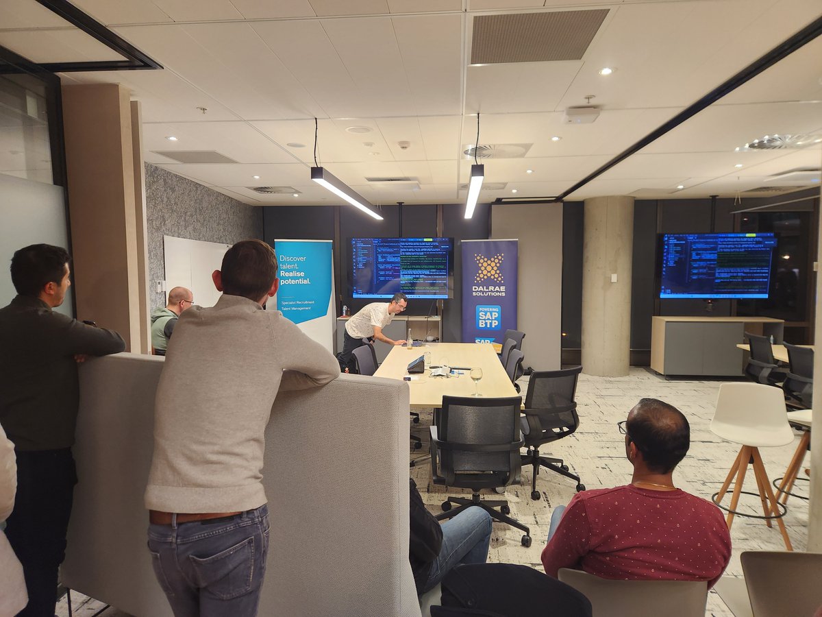 uxKjaer's tweet photo. @mauriciolauffer working @sapbtp magic with Terraform at #sitBNE https://t.co/iMp9SV3SqB