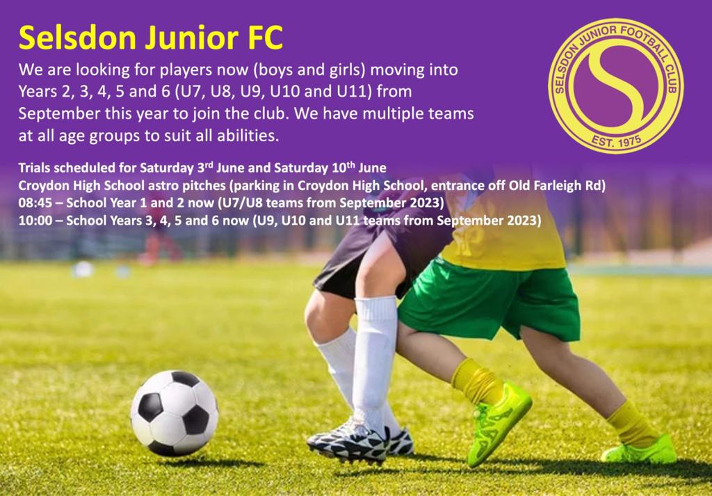 Selsdon Junior FC tweet media