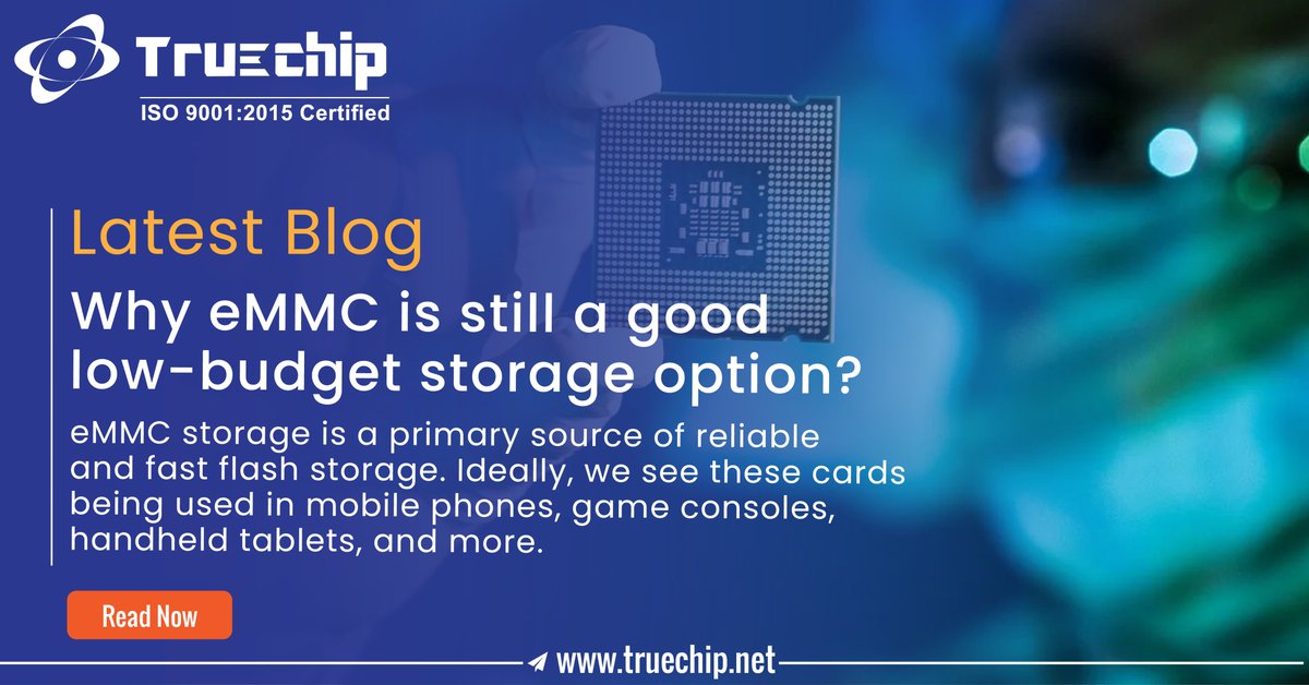 Unlocking the Secrets of eMMC- In this blog learn Why eMMC Remains a Top Choice for Low-Budget Storage Solutions

Read Now - lnkd.in/dR8S-WHT

#VerificationIP #SiliconIP #Truechip #semiconductorindustry #customverificationip #circuitdesign #semiconductors #electronics